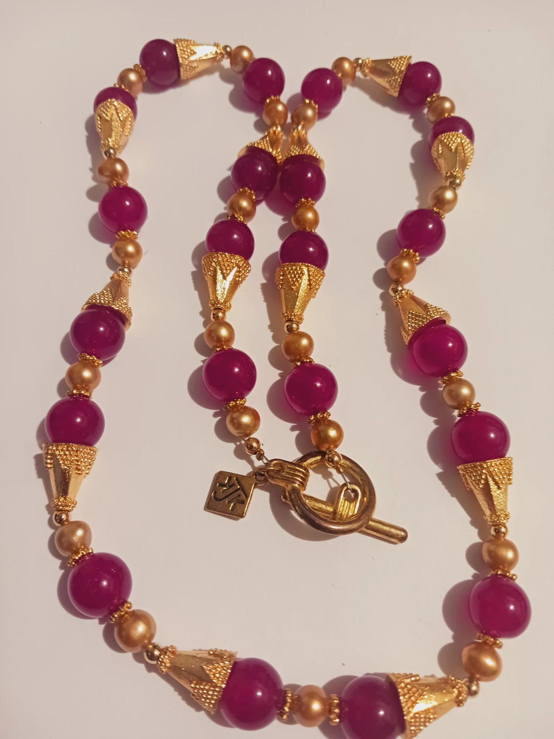 KATHERINE J..KORNBLAU  KJK NYC DESIGNER SIGNED NECKLACE - photo 2