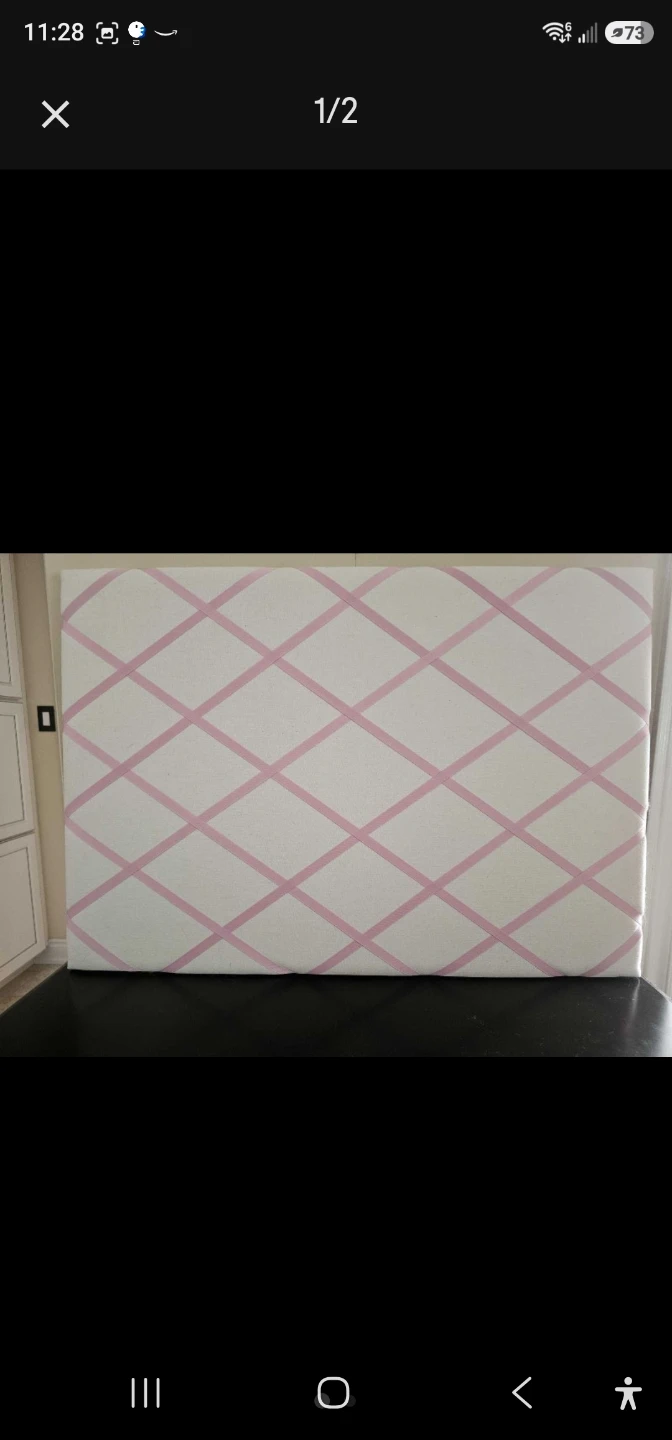 Pottery Barn Decorative Pinboard