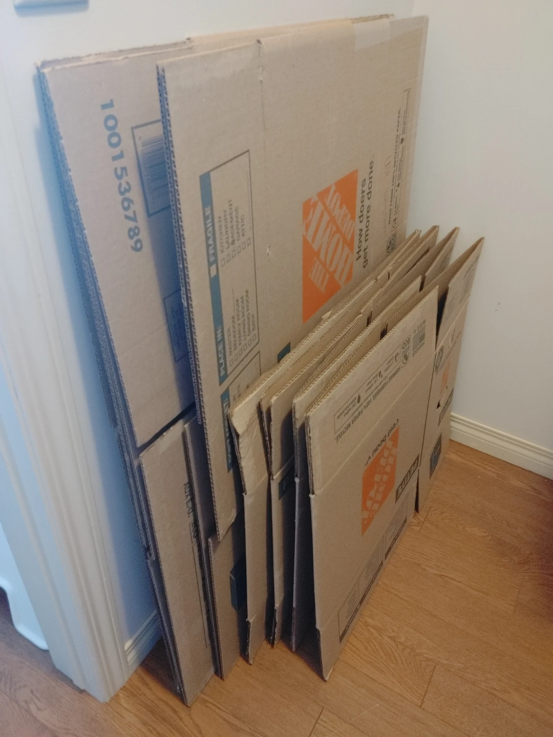 Moving boxes