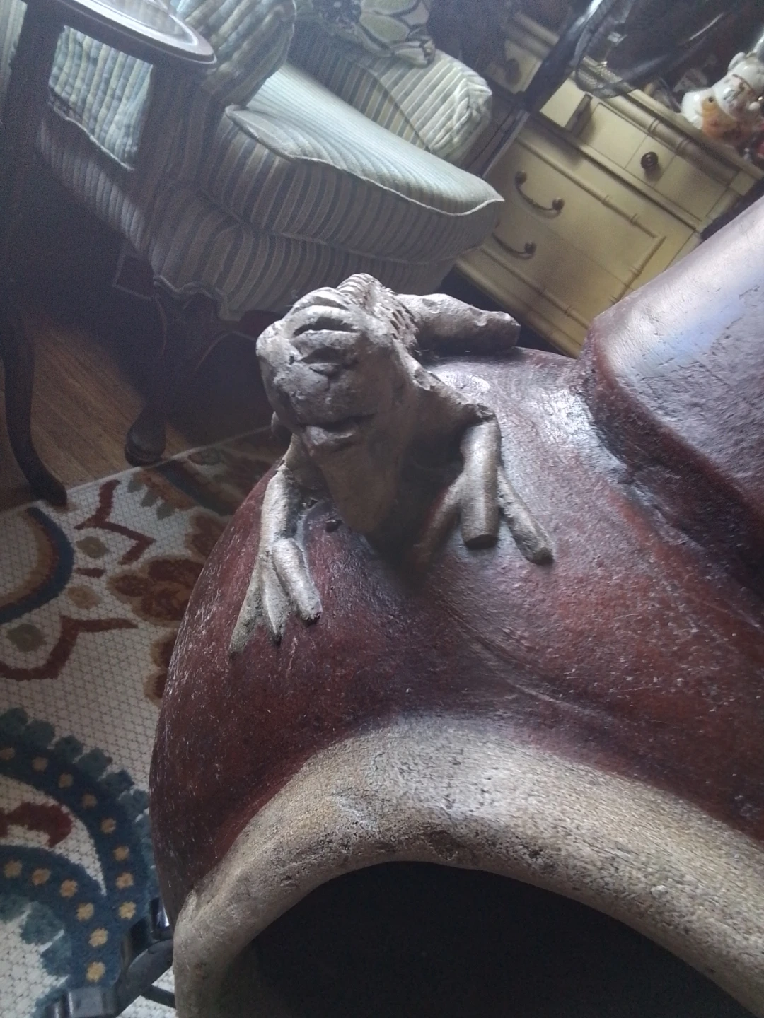 Terracotta Chiminea with Lizard Accent - photo 4