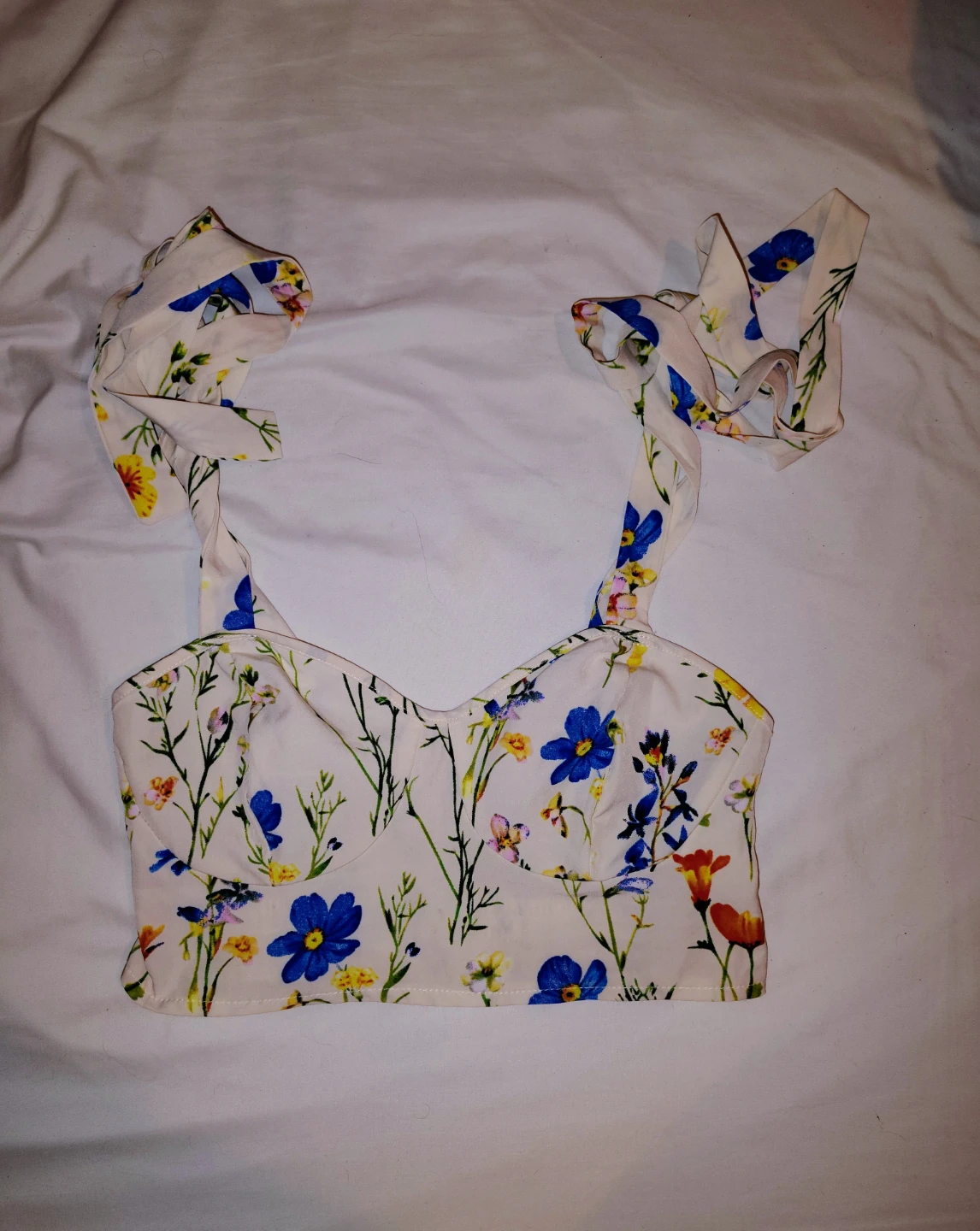 Women's Floral Crop Tops