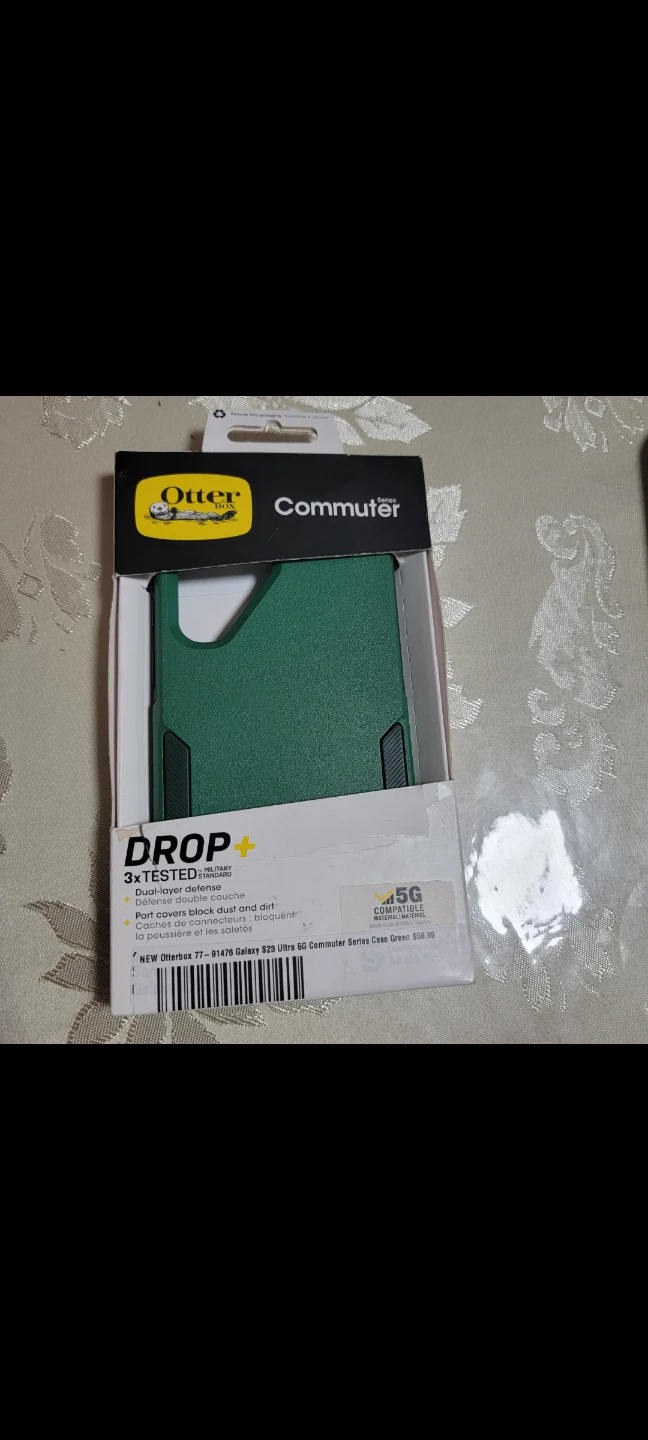 OtterBox Commuter Series Case for Galaxy S23 Ultra - Green