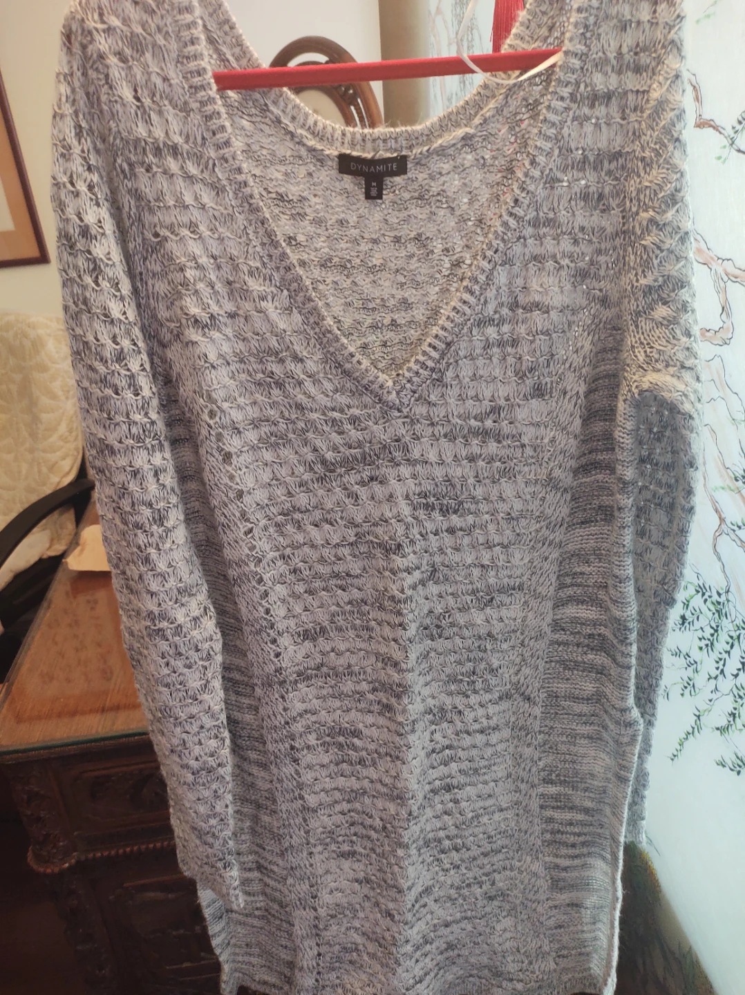 Dynamite V-Neck Sweater