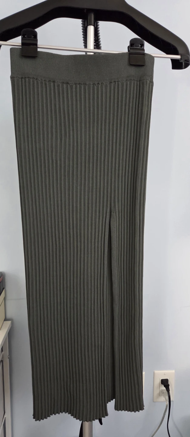 Wilfred Ribbed Pencil Skirt XS