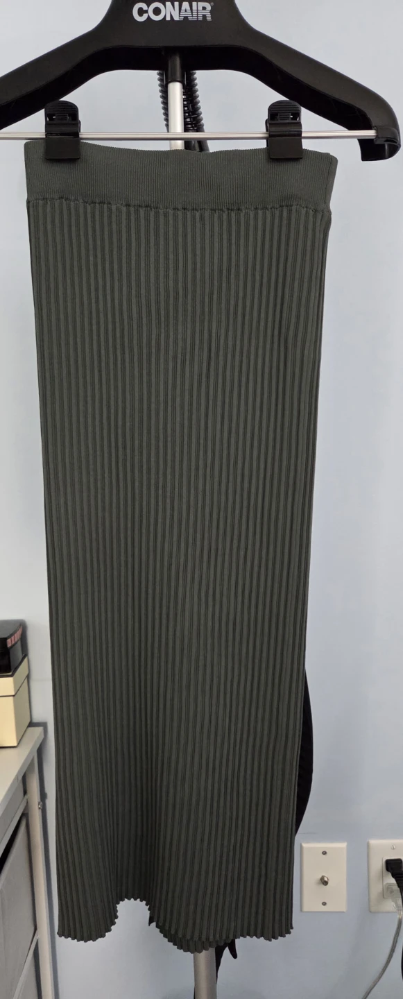Wilfred Ribbed Pencil Skirt XS - photo 2
