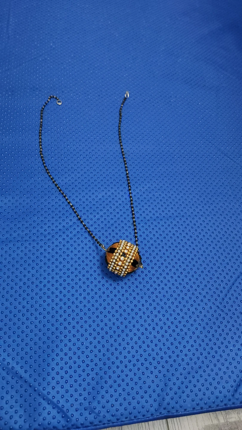 Beaded Necklace with Star Pendant - photo 3
