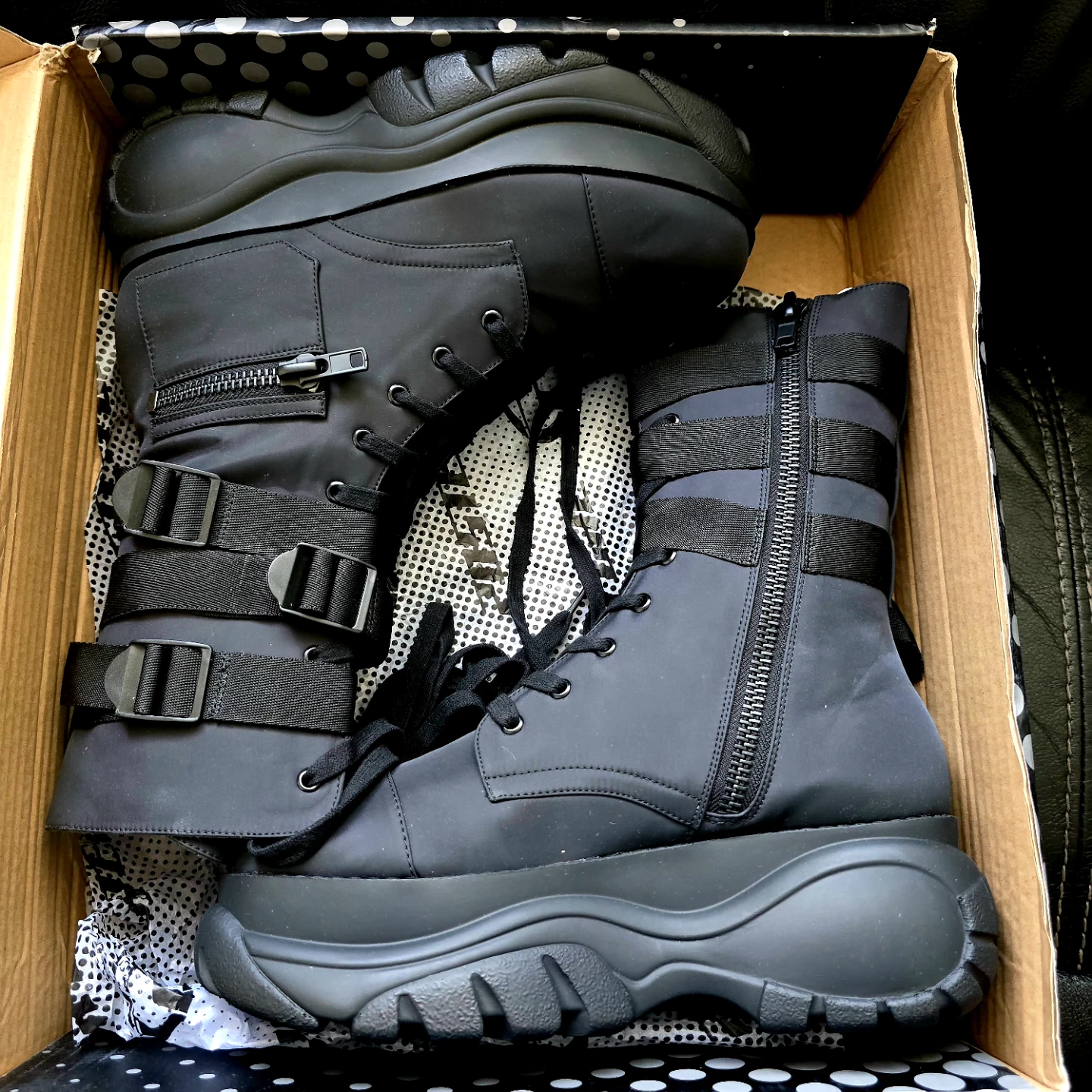 Brand new All Black Combat Boots for sale
