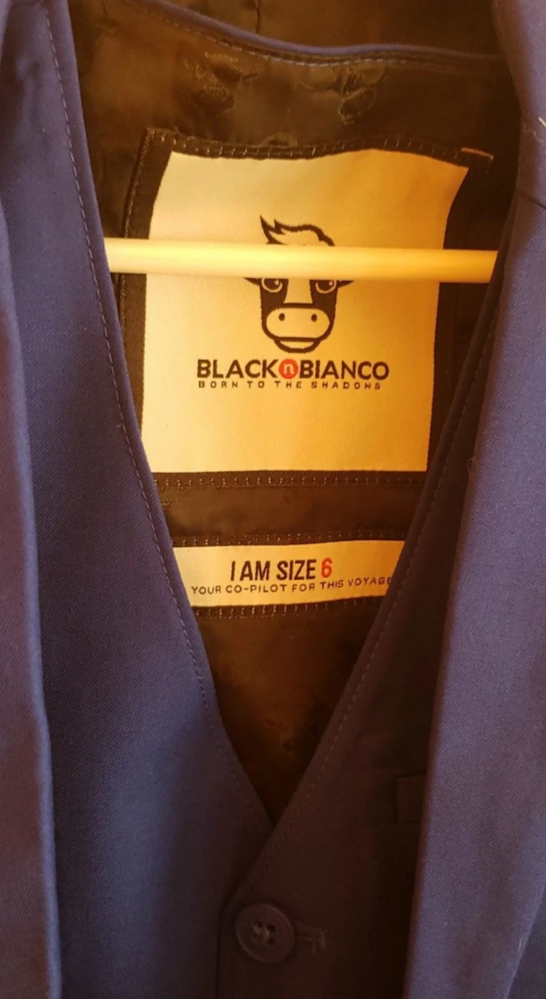 Boys Royal Blue Suit - Size 6 - photo 2