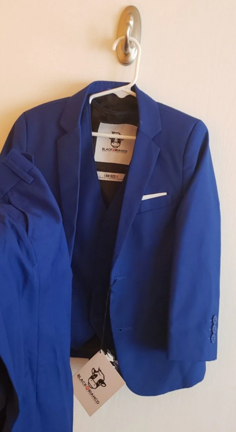 Boys Royal Blue Suit - Size 6 - photo 5