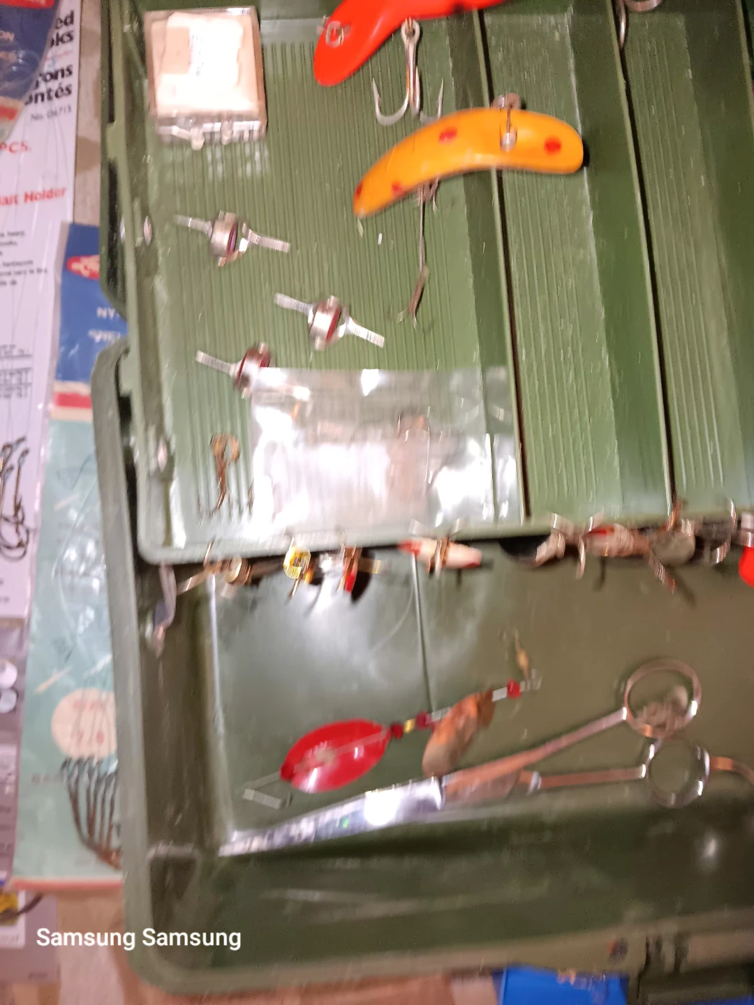 50 plus Fishing Lures and Tackle Box - photo 4