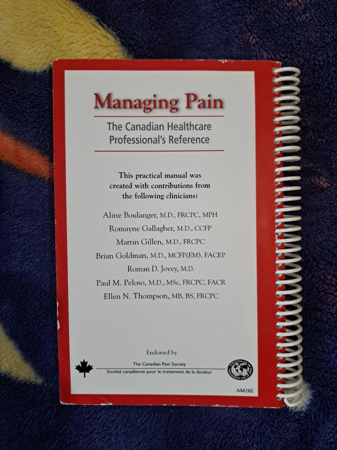 Managing Pain The Canadian Healthcare Professional's Reference - photo 2