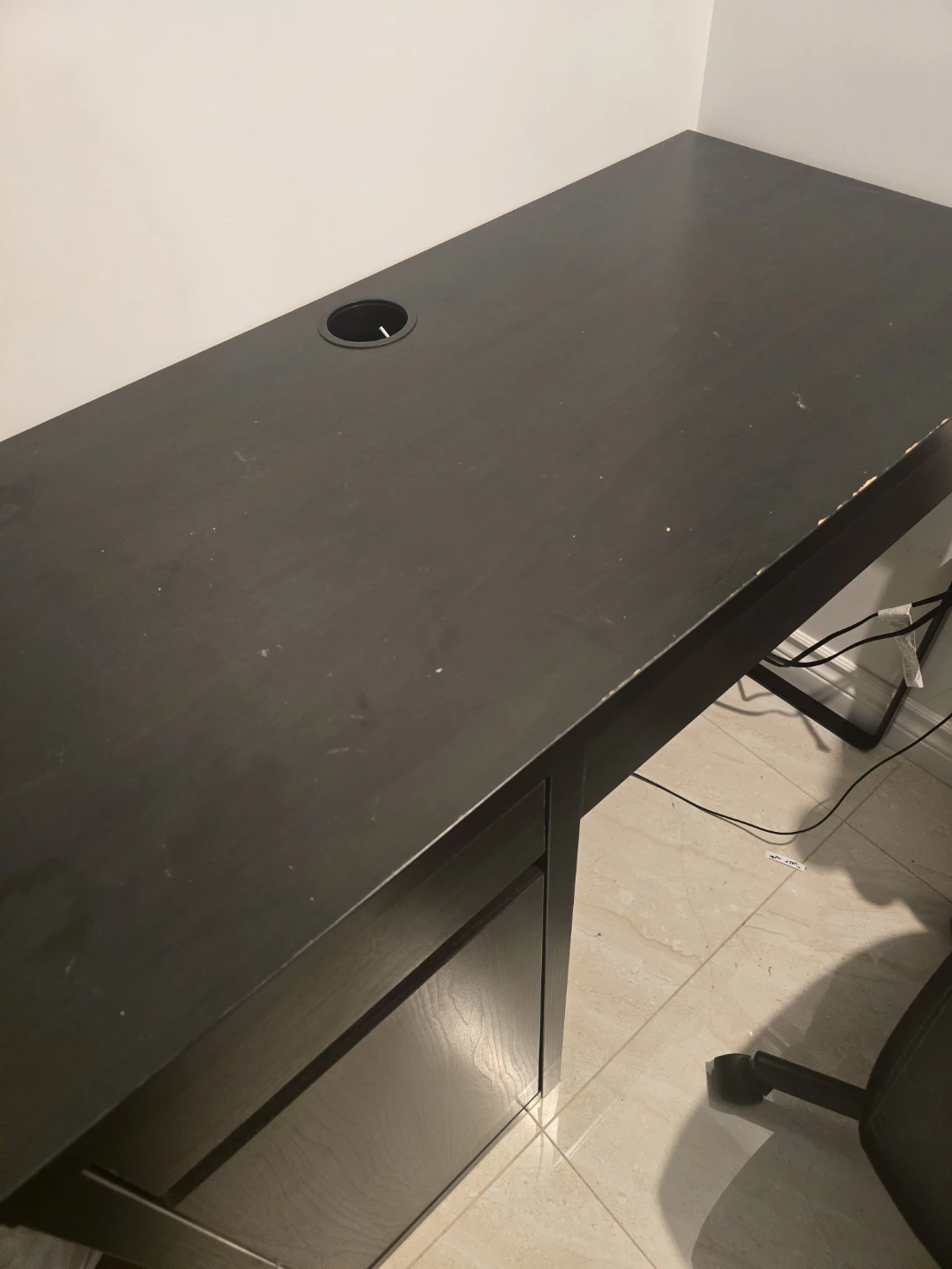 Ikea study table Dark Brown Desk