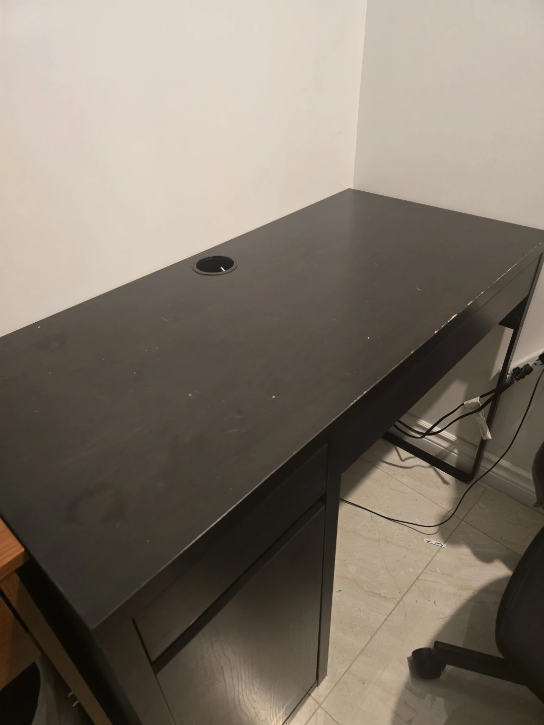 Ikea study table Dark Brown Desk - photo 2