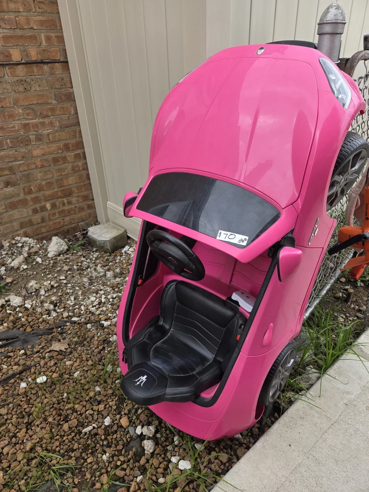 Kids Ride-On Car - Pink