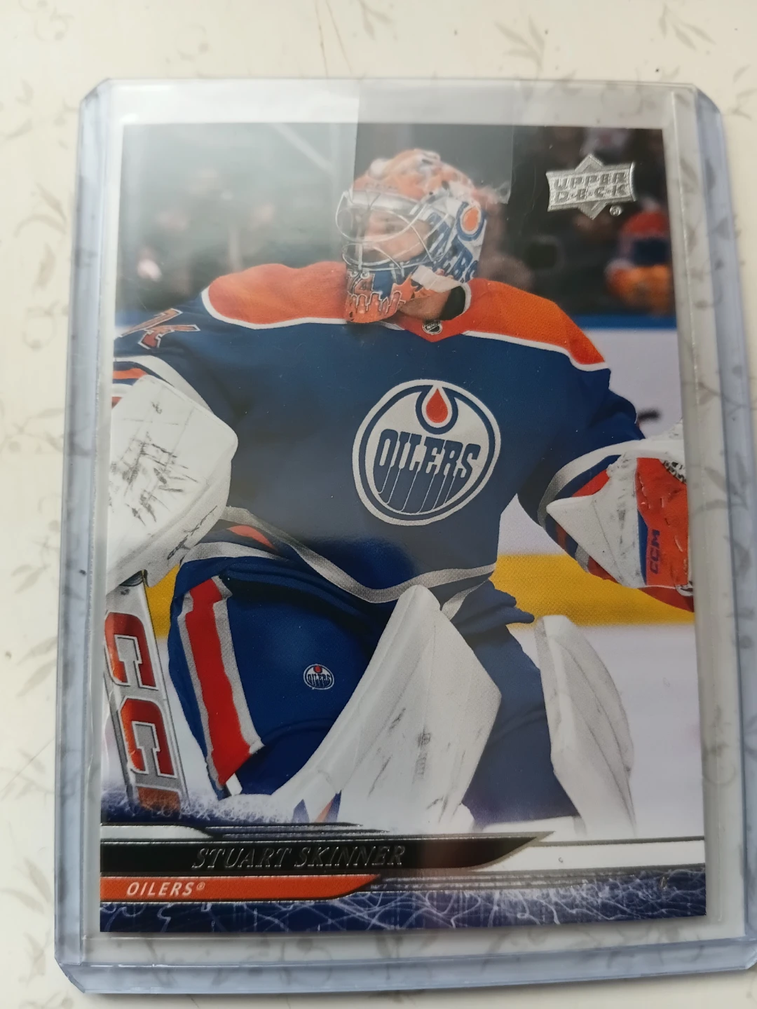 Upper Deck Stuart Skinner Oilers Hockey Cards