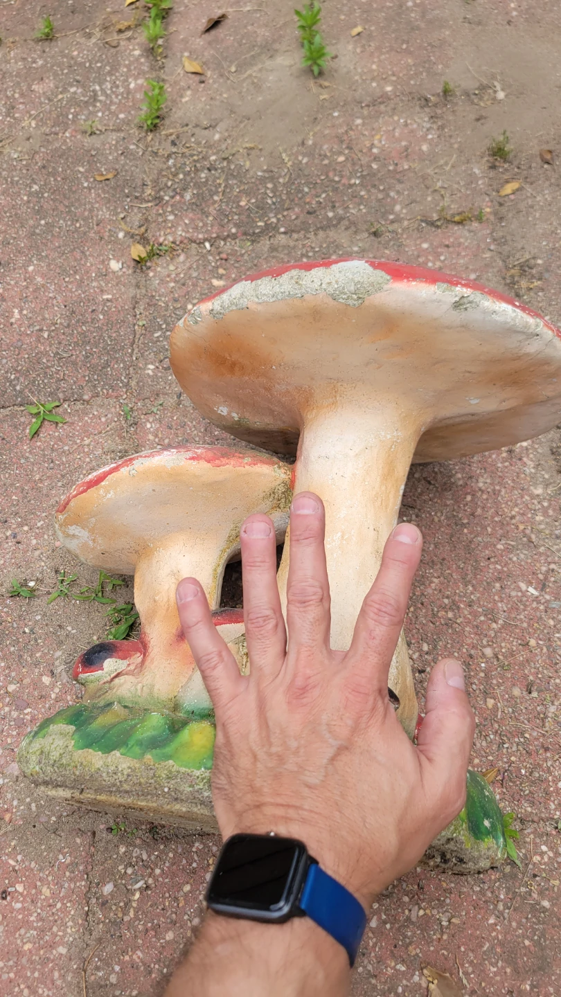 Mushroom Garden Decor Statue - photo 5
