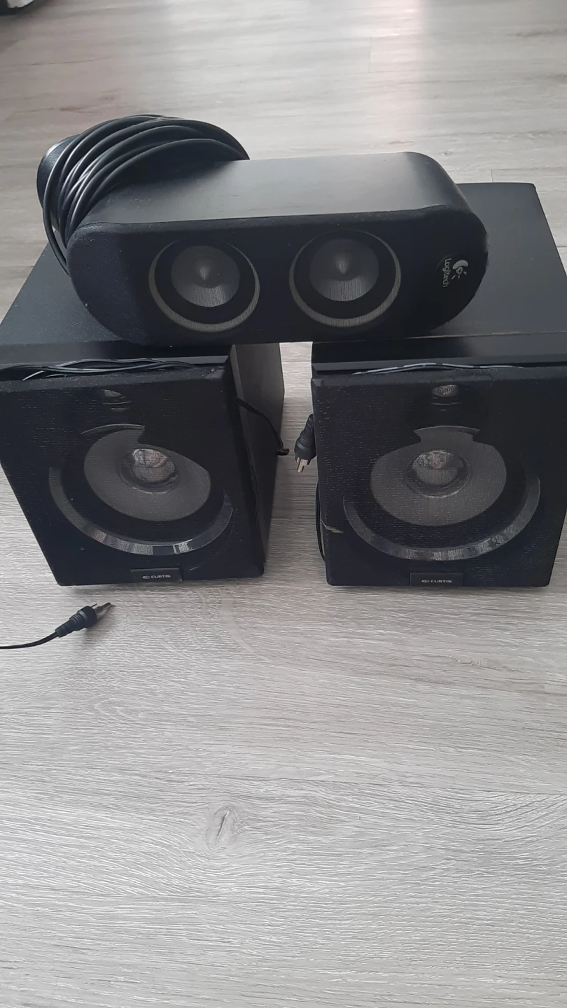 Curtis and Logitech Speakers