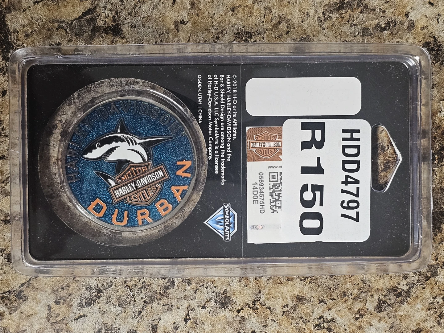 HARLEY-DAVIDSON Challenge Coin (Durban) - photo 2