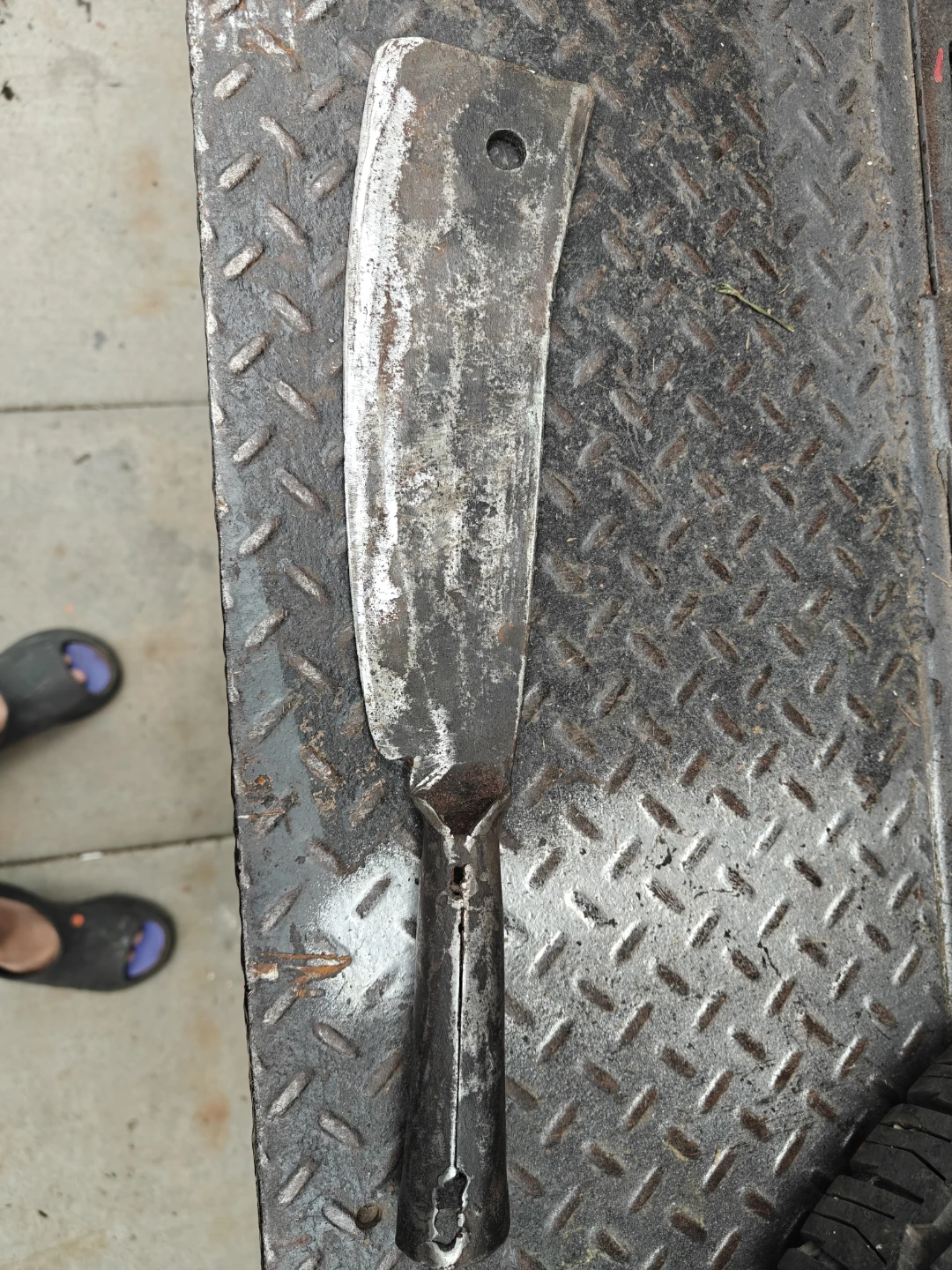 Vintage Meat Cleaver - photo 3