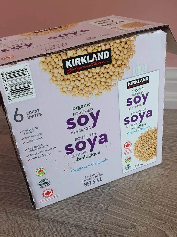 NEW Organic Soy Milk - 946ml x 6