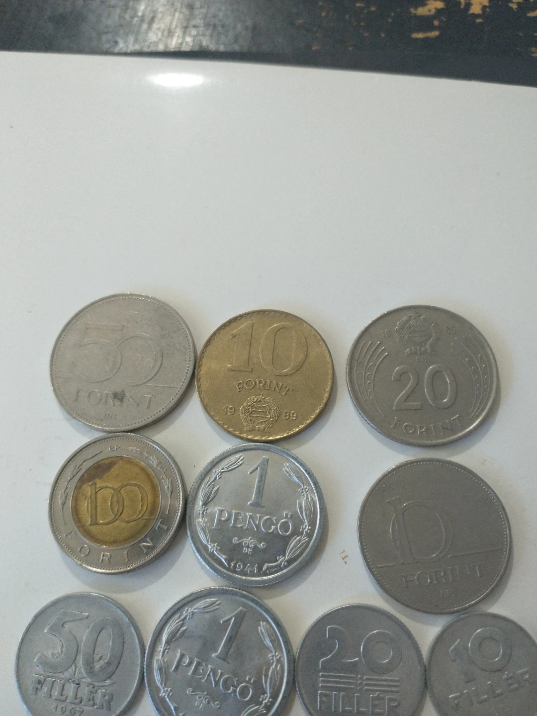 Lot of 13 Hungary coins 1944-1988 - photo 2