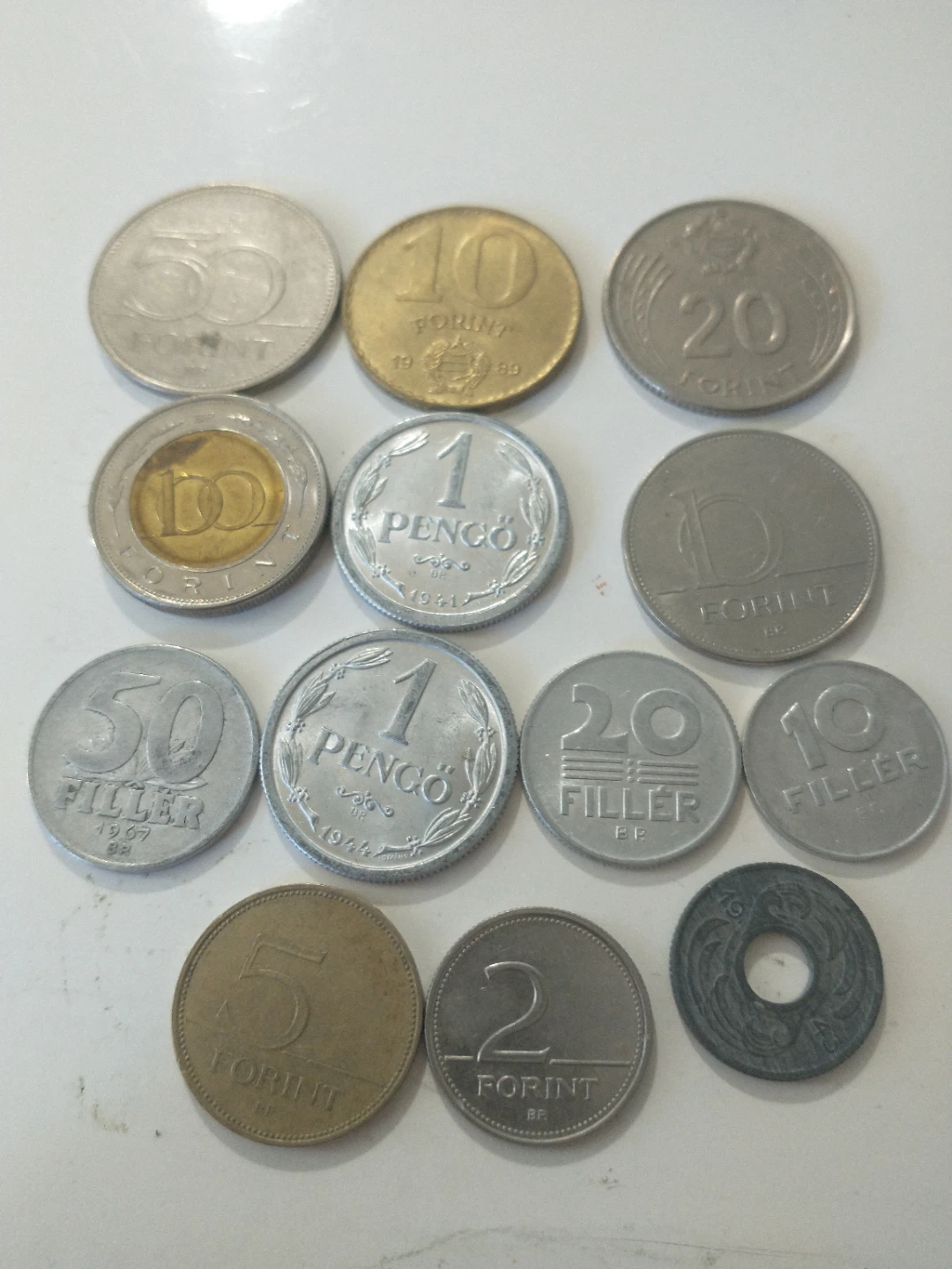 Lot of 13 Hungary coins 1944-1988 - photo 3