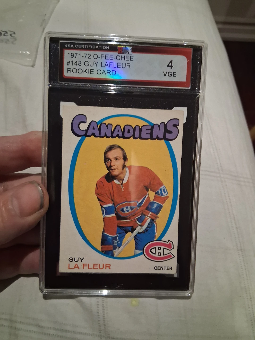1971-72 O-Pee-Chee Guy Lafleur Rookie Card #148