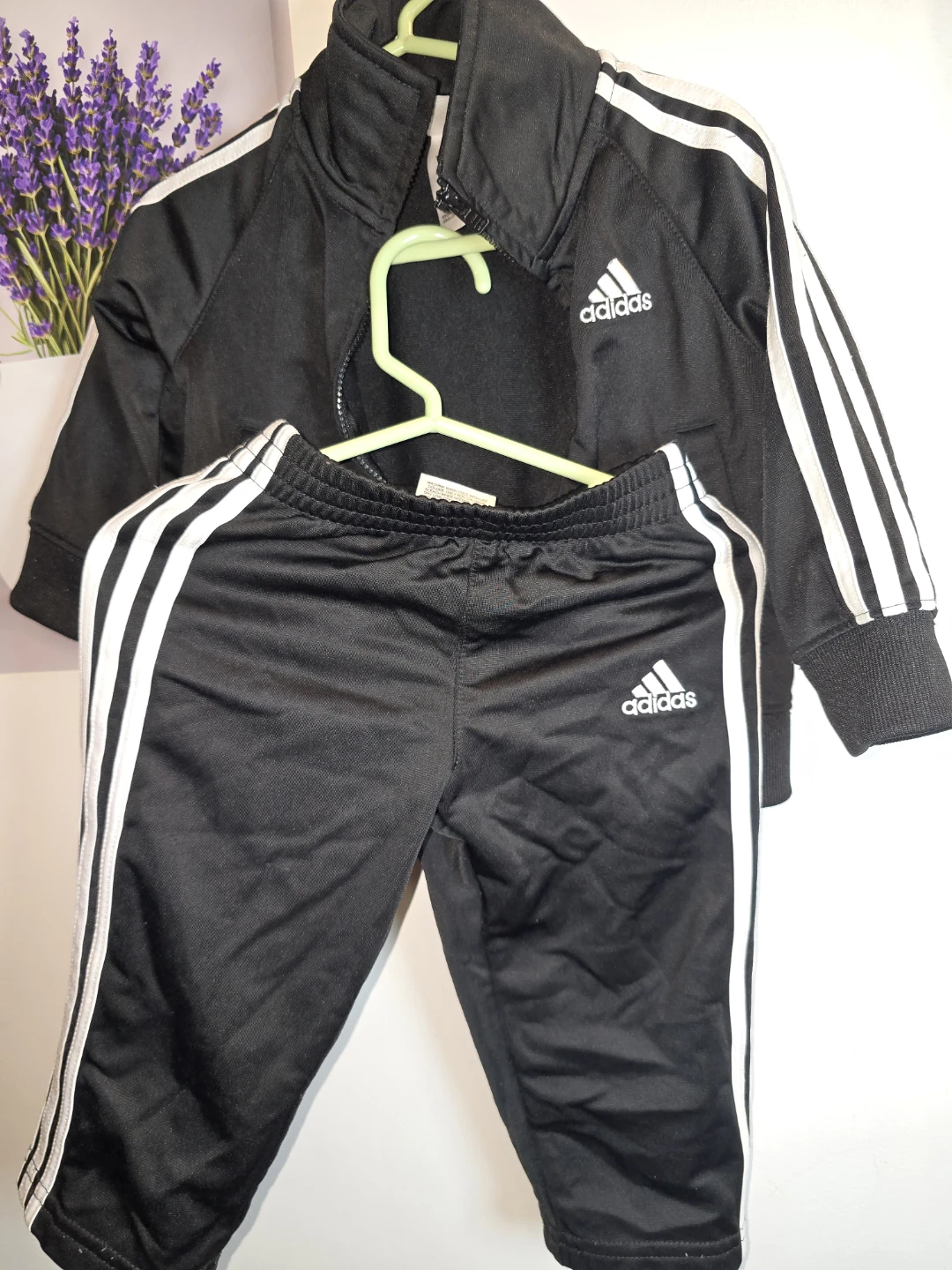 Adidas Tracksuit Set - Black/White - photo 3