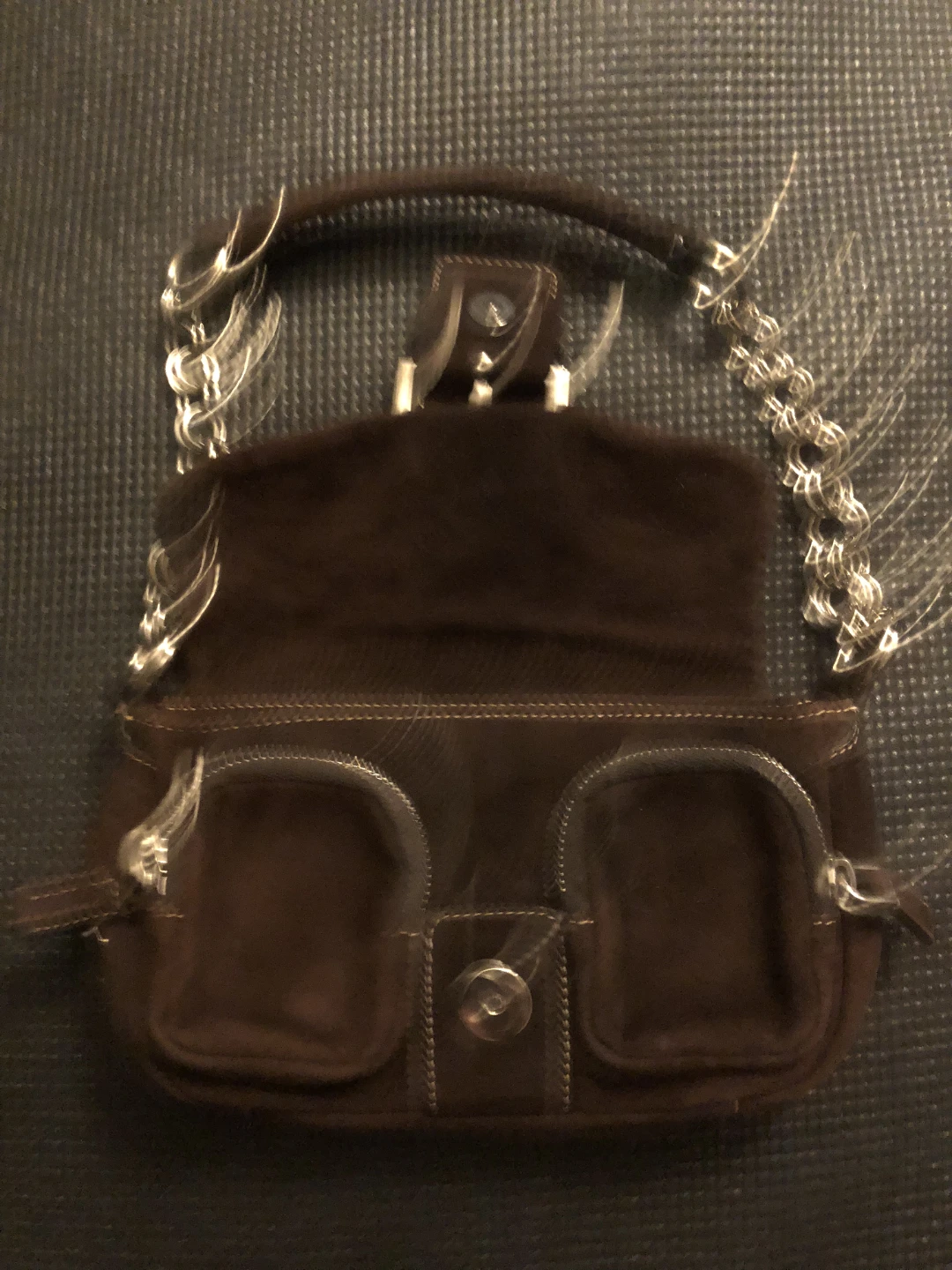 Prada Suede Shoulder Bag - photo 2