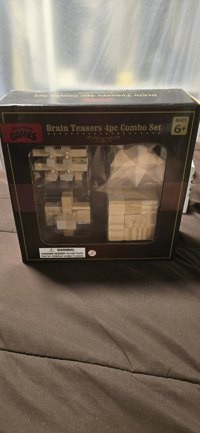 Next Wood Games Brain Teasers 4pc Combo Set - photo 2