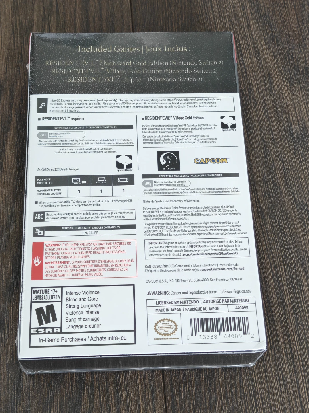 Resident Evil Generation Pack Nintendo Switch 2 ⚽ - photo 2