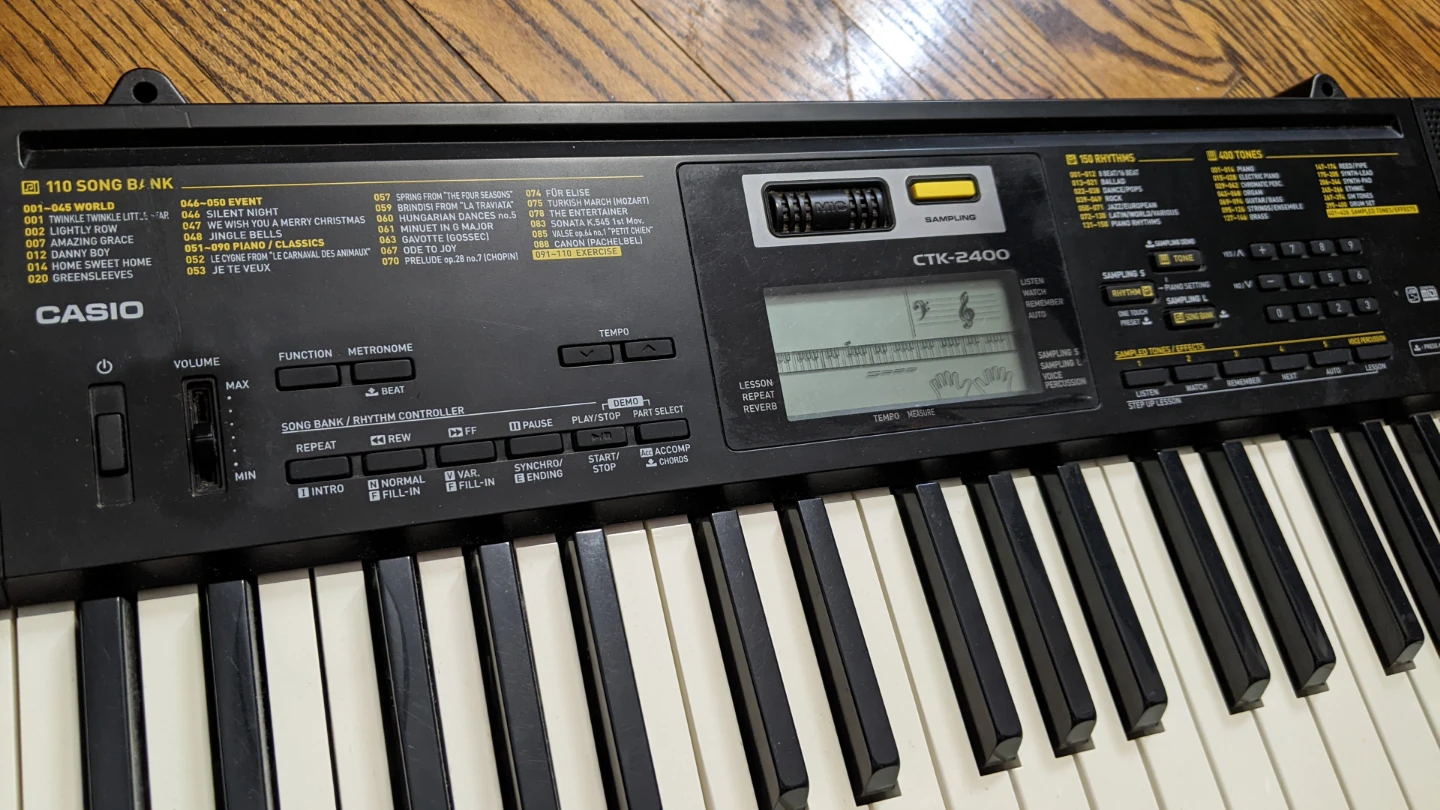 Casio CTK-2400 Portable Keyboard - photo 4