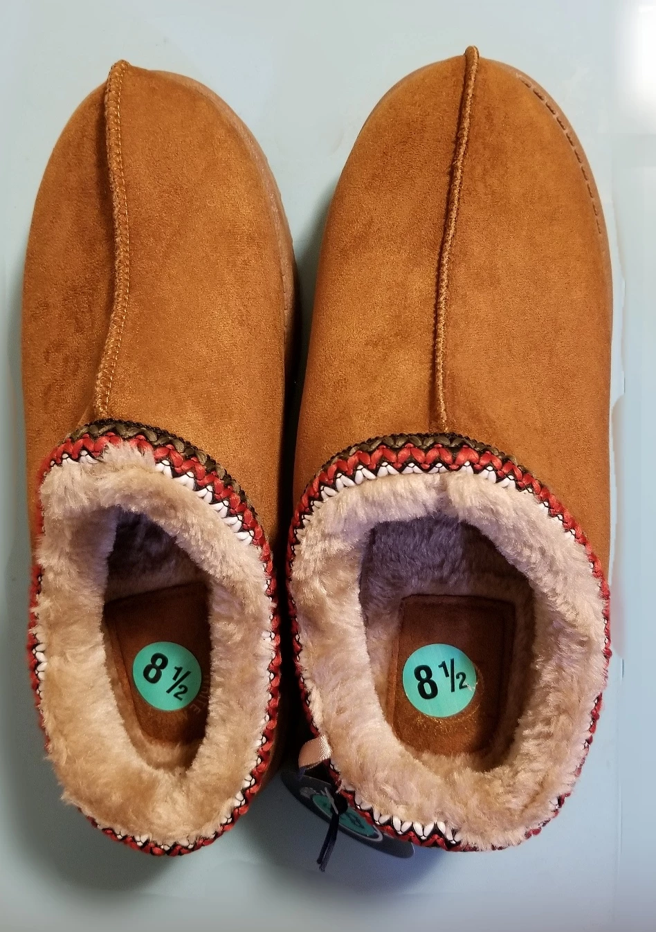 NWT Women's White Mountain Slippers Size 8 1/2, ⚽