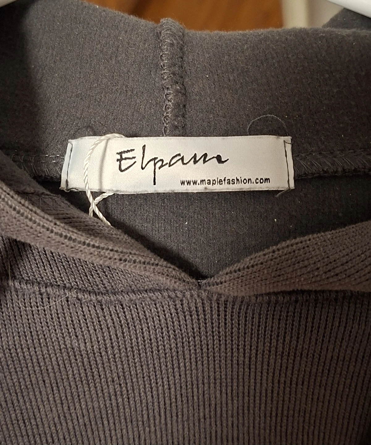 Elpam Charcoal Hooded Dress Pharrell is My Bro'tha - photo 2