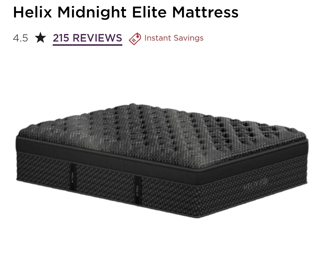 Helix Midnight Elite Mattress - photo 5