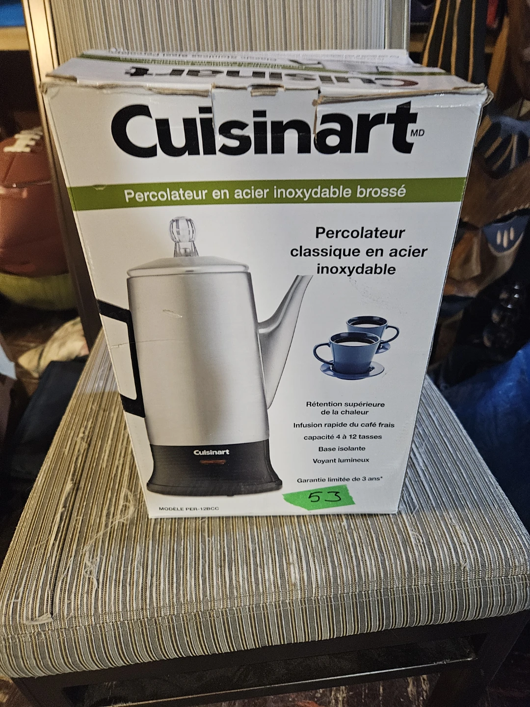 Cuisinart Classic Stainless Steel Percolator - photo 2