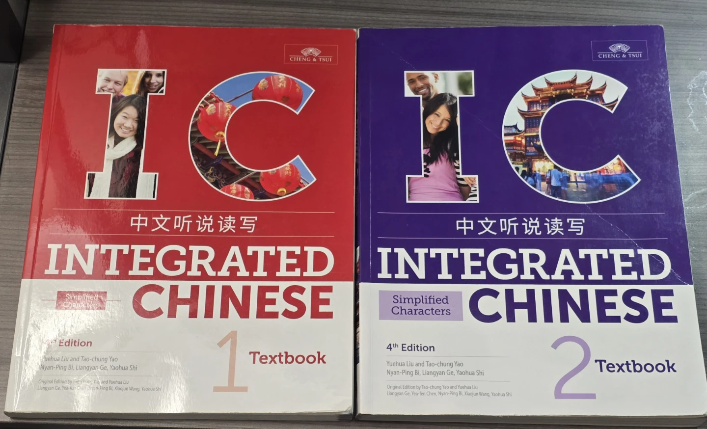 Integrated Chinese Volume 1 & 2 Textbooks