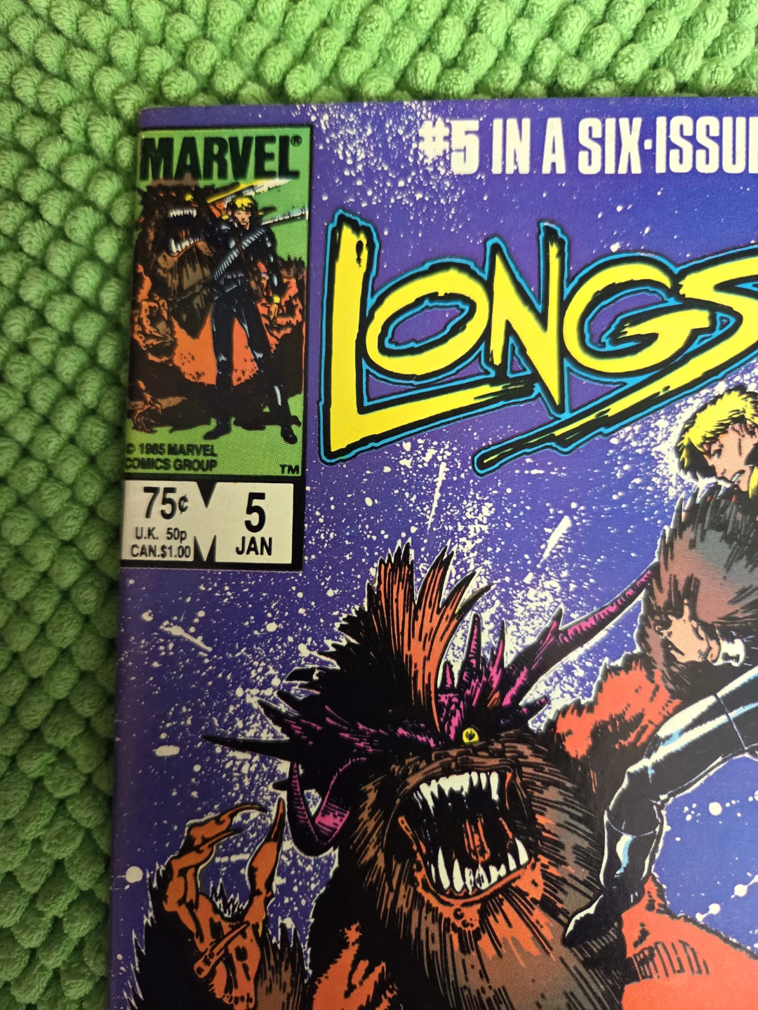 Marvel Longshot #5 Comic Book - photo 2