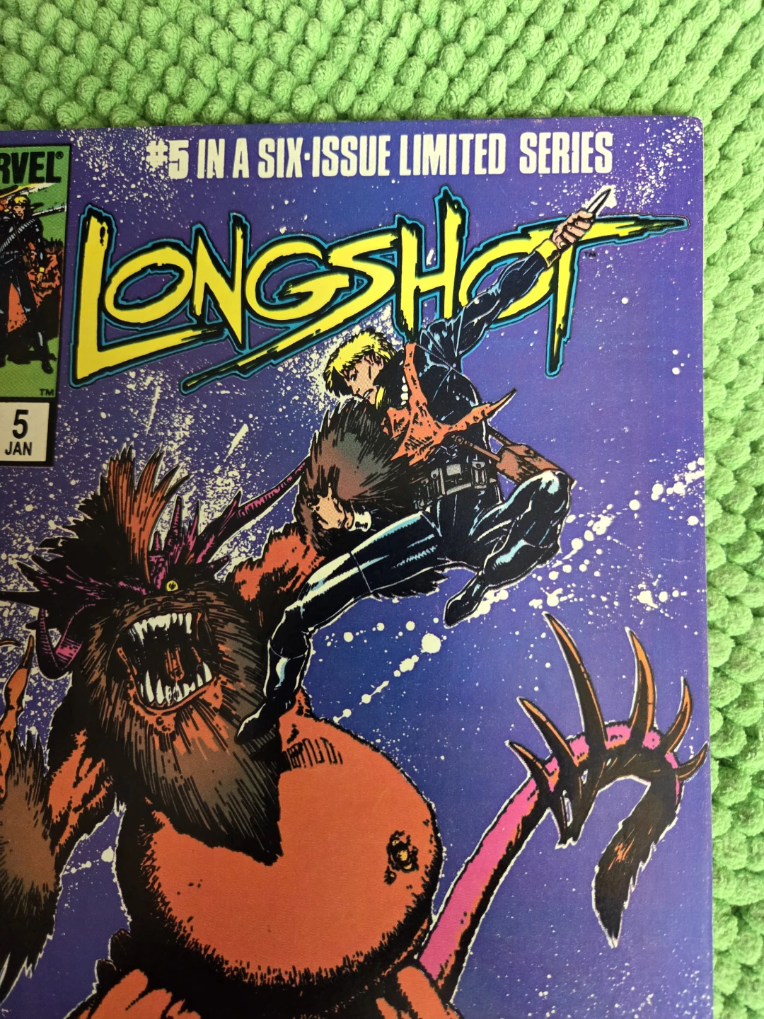Marvel Longshot #5 Comic Book - photo 5