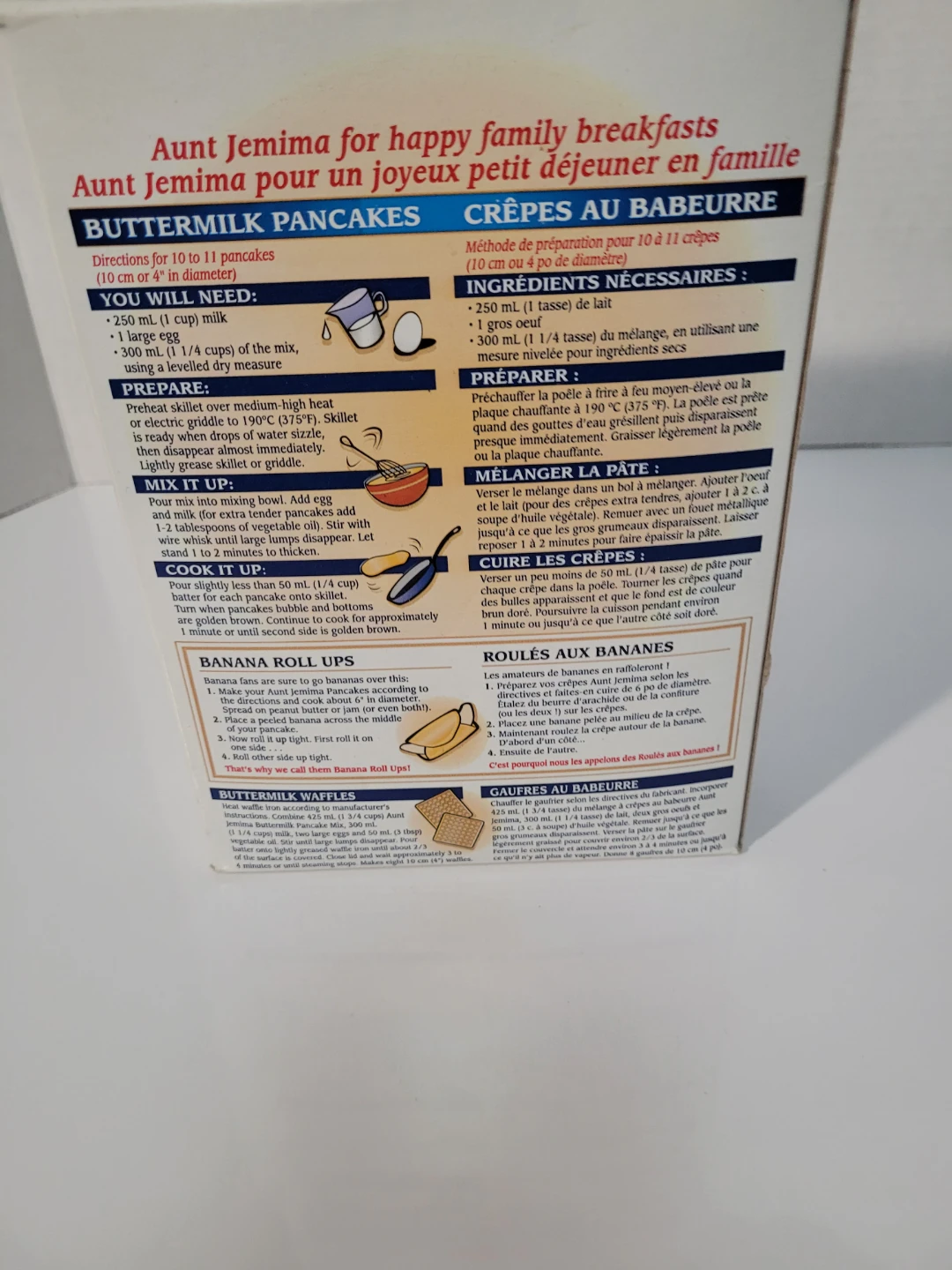 Aunt Jemima Buttermilk Pancake & Waffle Mix - 905g - photo 3