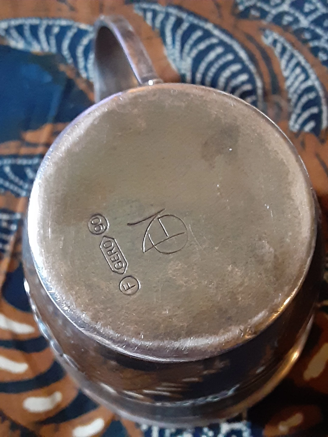Vintage Sterling Silver Christening Cup - photo 2
