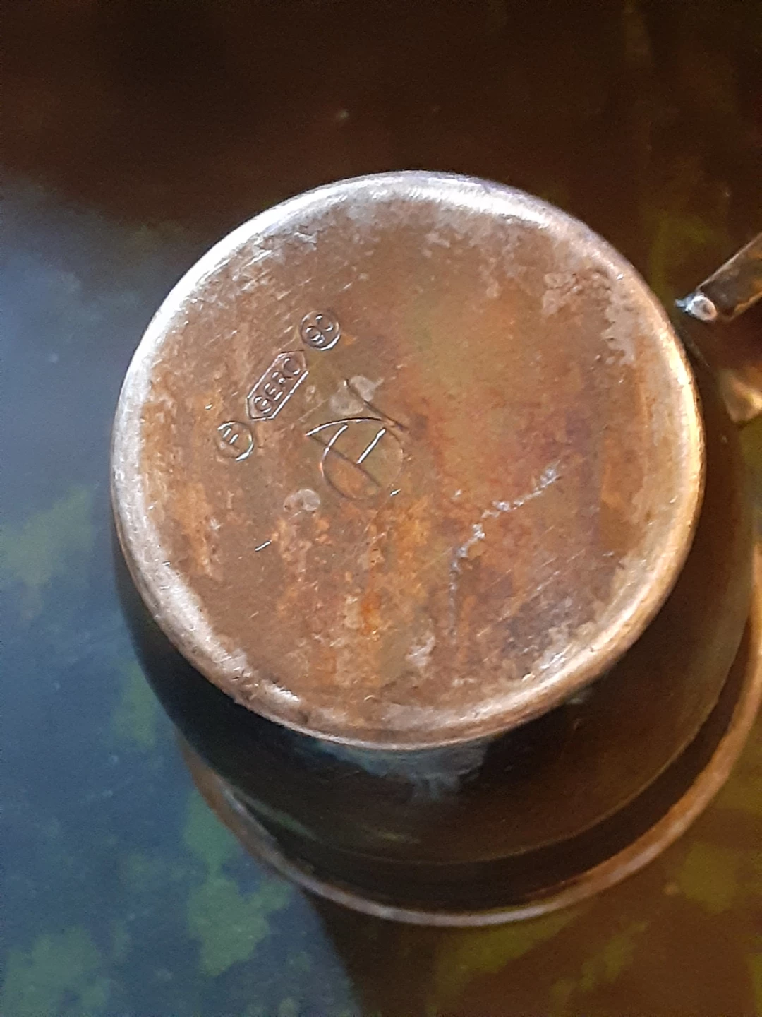 Vintage Sterling Silver Christening Cup - photo 4