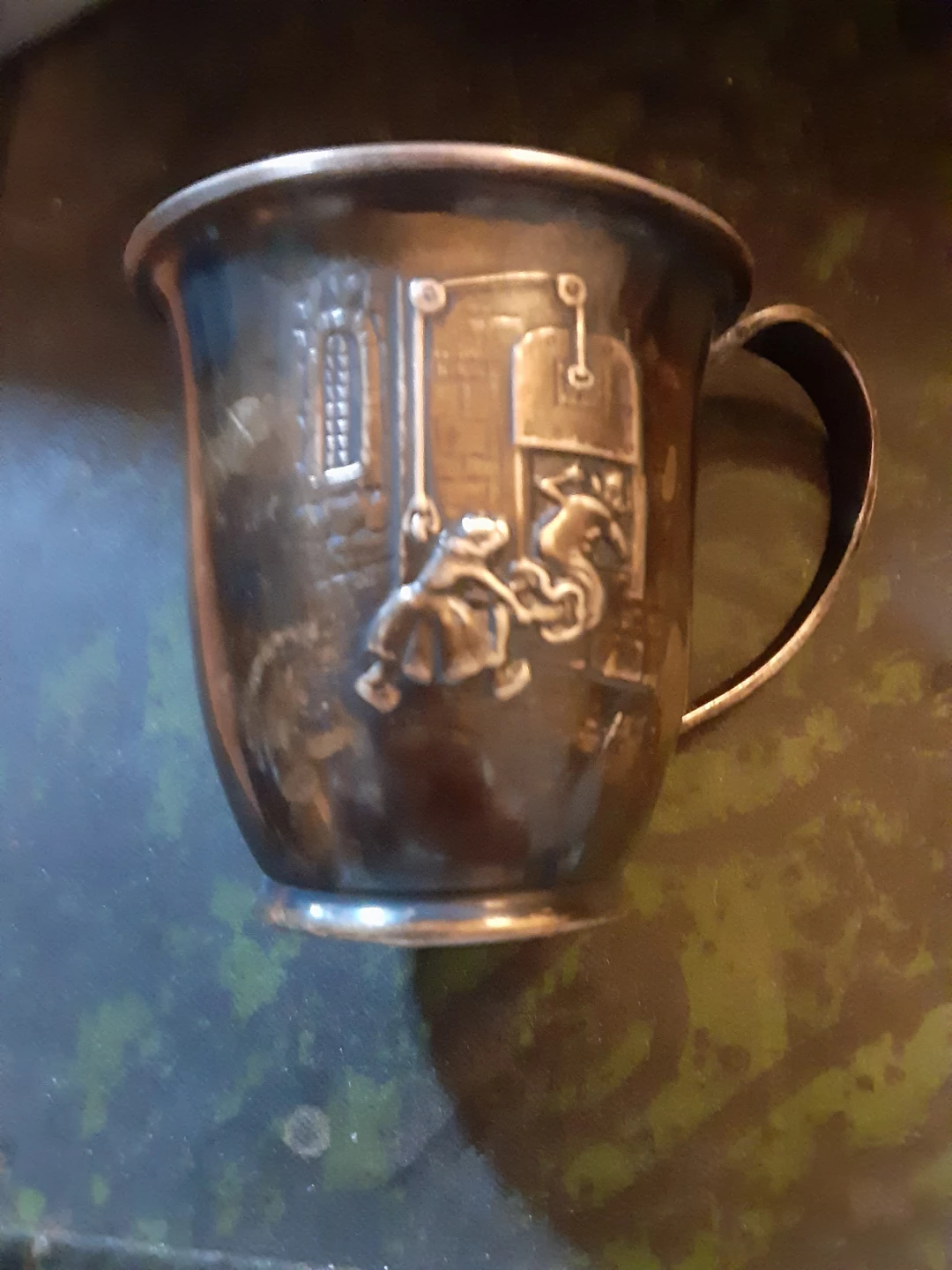 Vintage Sterling Silver Christening Cup - photo 5