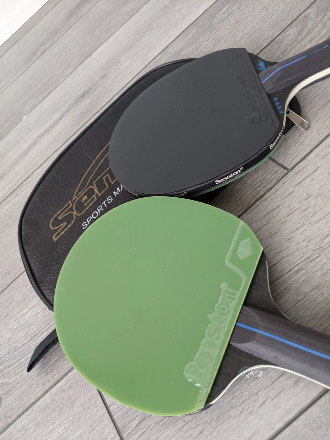 Senston Table Tennis Paddle Set with Case - photo 4