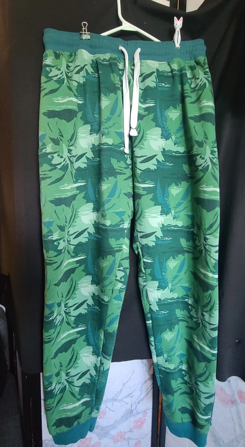 Green Camo Hoodie and Jogger Set - photo 4