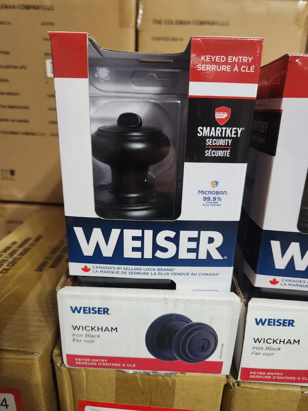Weiser SmartKey Security Keyed Entry Lock - Black - photo 2