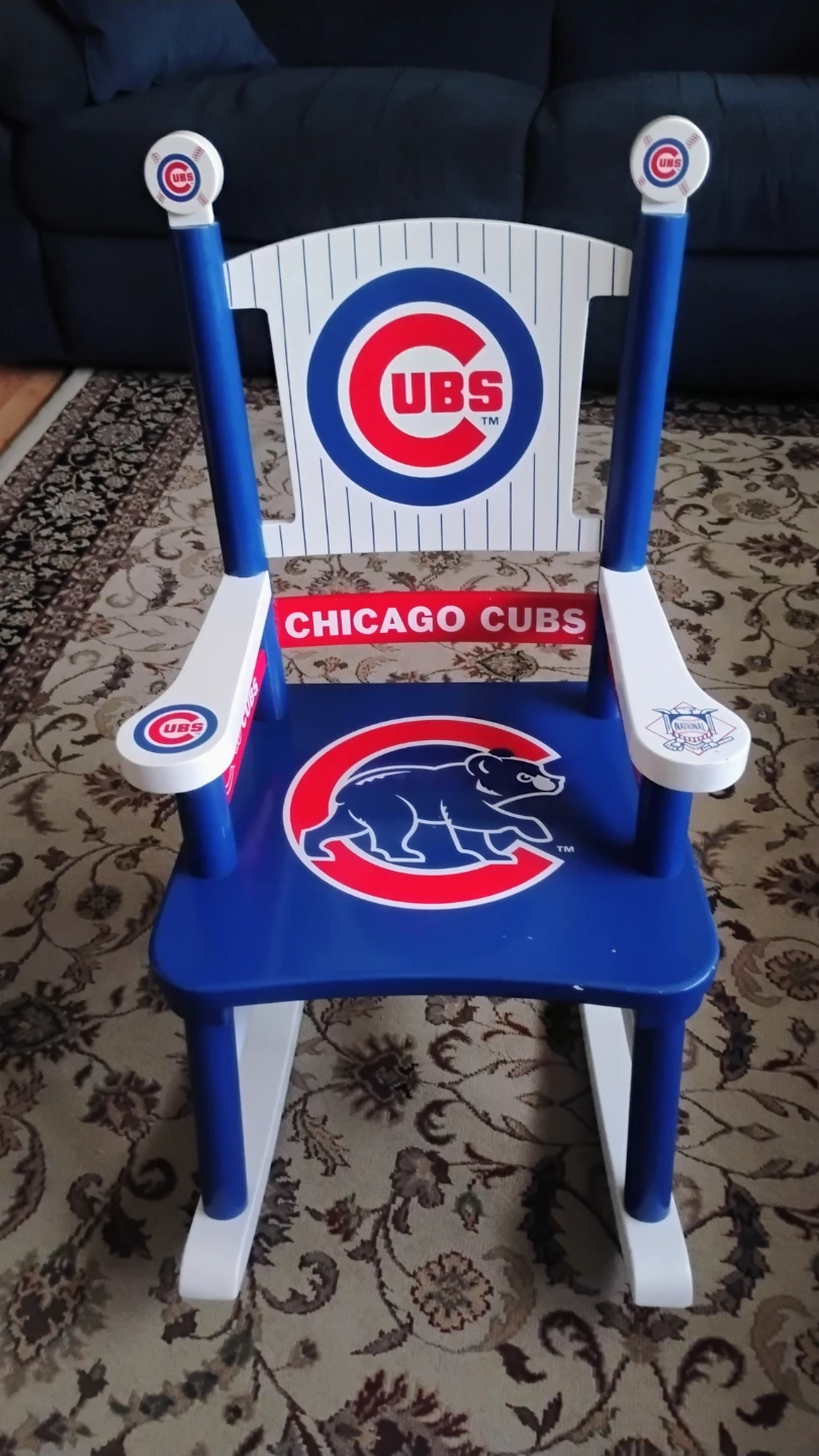 Chicago Cubs Kids Rocking Chair - photo 2