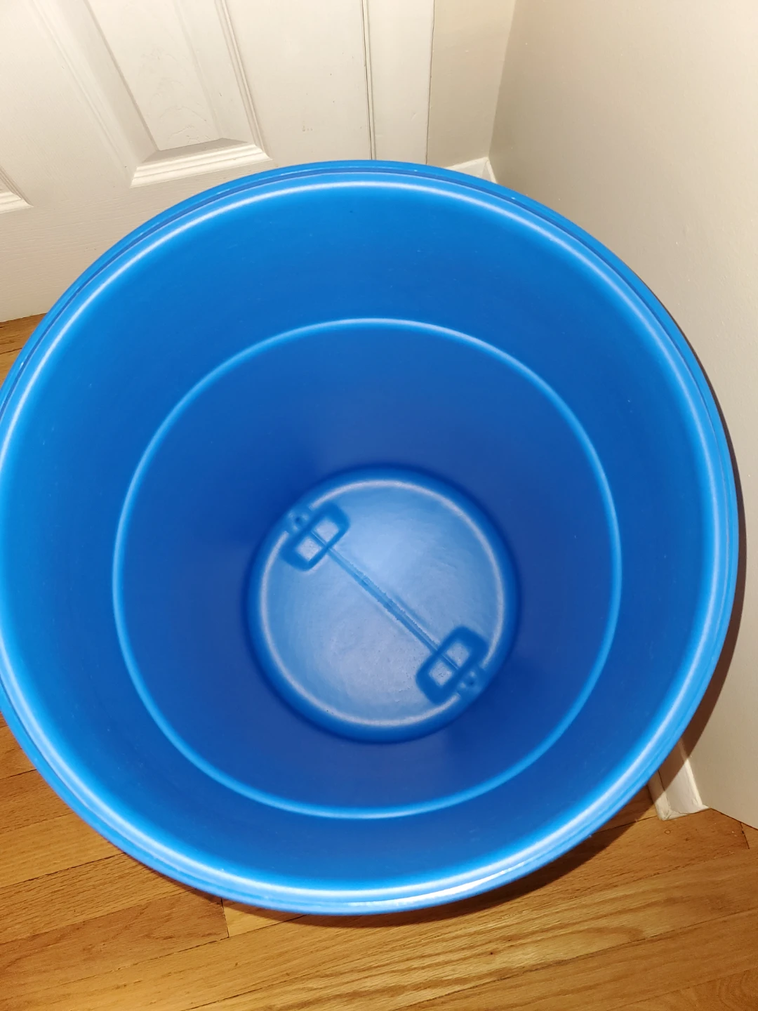 Greif 30-gallon Blue Plastic Drum - photo 2