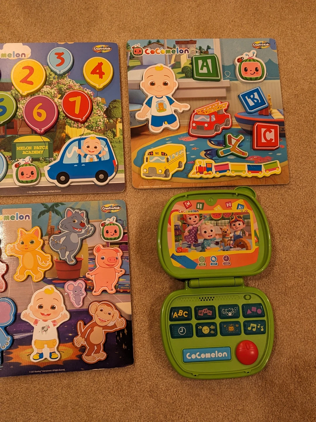 ⚽ CoComelon Wooden Puzzles and Toy - photo 3