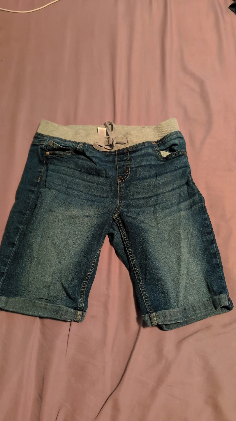 Justice Denim Shorts Size 16